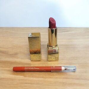 Estee Lauder Matte Lipstick Red Velvet & Lip Liner